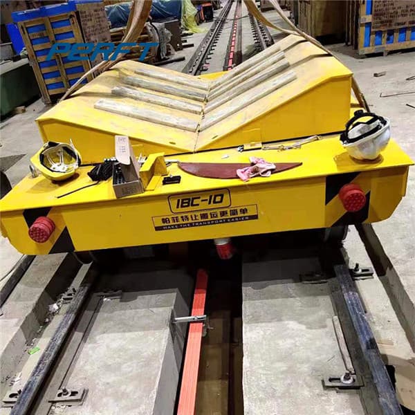 coil transfer trolley for handling heavy material 50 ton